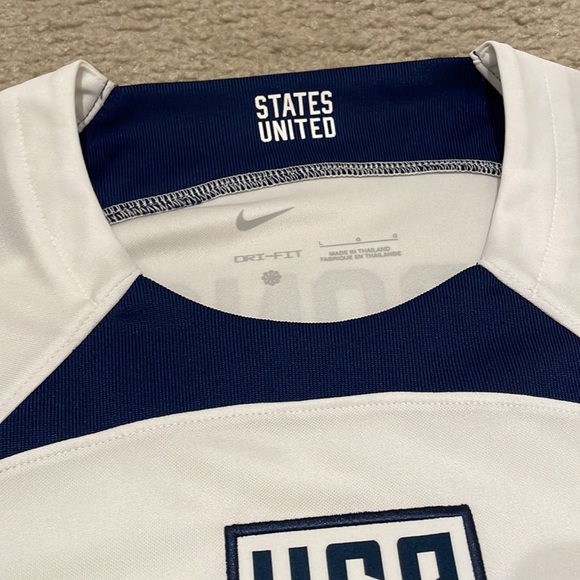 Nike Brenden Aaronson USMNT Home Jersey 2022 men size L BNWT - Picture 3 of 6